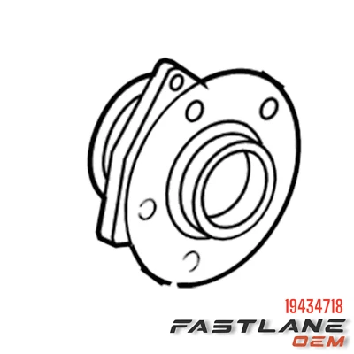 2009-2017 CHEVROLET TRAVERSE FRONT HUB & BEARING NEW OEM 19434718 - Image 1 of 4