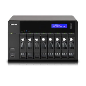 QNAP TS-859 Pro Nas Serwer Nas 8 X Baie 1GB Ddrii RAM - Photo 1/5