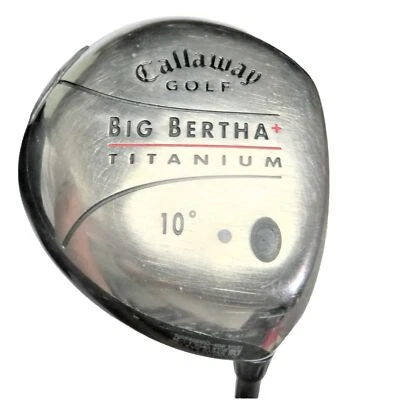 CALLAWAY BIG BERTHA PLUS TITANIUM LOFT-10 SR-FLEX DRIVER GOLF CLUB inv - Image 1 of 4