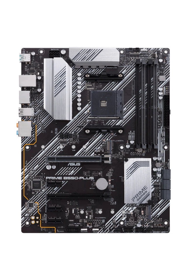 ASUS PRIME B550-PLUS AM4 AMD Scheda Madre - 90MB14U0-M0EAY0