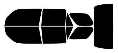 Tinte de ventana para Toyota 4Runner SUV 2010-2023 kit de película nano cerámica precortada para automóvil Foto 1 de 4