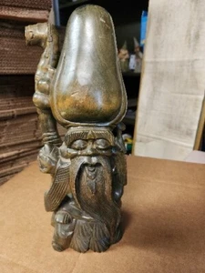 Vintage Man Hand carved wooden figure 13”  - Picture 1 of 7