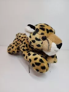Aurora Cheetah Leopard Spotted 12" Plush Stuffed Animal Toy - Picture 1 of 16