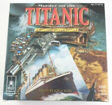 Murder On The Titanic, A Mystery 1000 Piece Jigsaw Puzzle Story By John Lutz