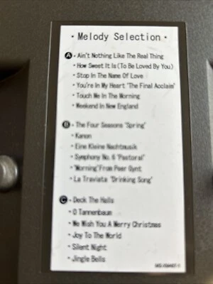 Seiko Melodies in Motion Wall Clock 40 Songs - Golden QXM394BRHZ - Image 1 of 4