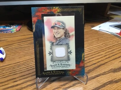 2009 Allen & Ginter Framed Mini Relic Magglio Ordonez Jersey AGR-MO - Image 1 of 2