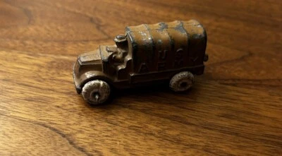 Vintage Barclay Manoil Toy Lead US Army Military Truck. #472 - Image 1 of 4