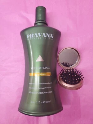 Acondicionador voluminizador Pravana 33,7 oz. DESCONTINUADO. SOLO 1. ESPEJO CEPILLO GRATIS  Foto 1 de 2