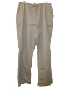 Pantalones de algodón beige chic promedio para mujer talla 18 - Imagen 1 de 6