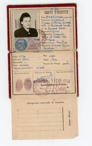 PHOTO carte d'identité 5 février 1948 Avignon Vaucluse - Picture 1 of 2