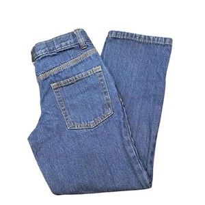 Cat & Jack Boys Jeans Size 8 Relaxed Straight Dark Wash Adjustable Waist RN17730 - Picture 1 of 10
