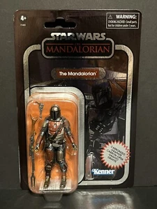 FIGURA EXCLUSIVA DE WALMART CARBONIZADA MANDALORIANA COLECCIÓN VINTAGE STAR WARS. - Imagen 1 de 6