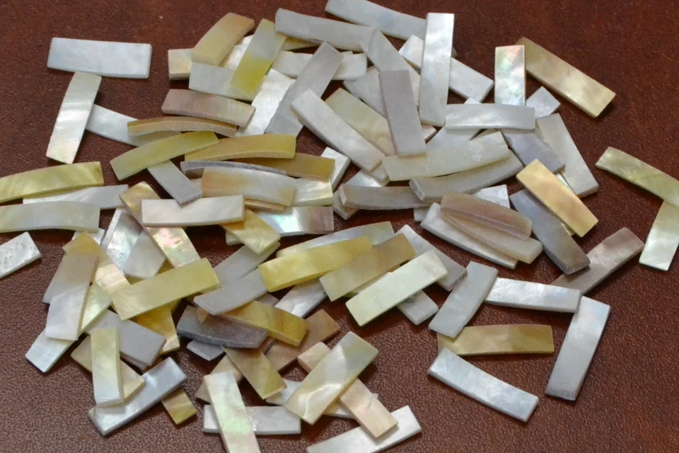 100 ШТ. ПРЯМОУГОЛЬНЫЙ ЗОЛОТОЙ ПЕРЛАМУТРОВЫЙ КОРПУС ПУСТАЯ ИНКРУСТАЦИЯ #T-2498 - Изображение 1 из 1