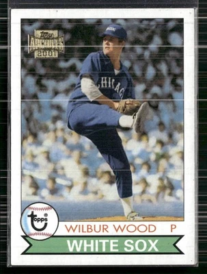 2001 Topps Archives #152 Wilbur Wood - Image 1 of 2