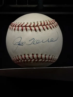 Joe Torre JSA COA Autograph Major League OML Signed Baseball - Image 1 of 3