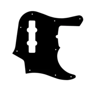 PICKGUARD PERSONALIZADO EE. UU. para FENDER® AMERICAN DELUXE 22 FRET JAZZ BASS® 3 capas NEGRO - Imagen 1 de 1