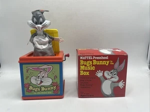 Vintage Bugs Bunny in the Music Box - Mattel Preschool w/ Original Box (2414) - Picture 1 of 16