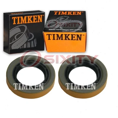2 pc Timken Transmission Input Shaft Seals for 1967-1984 Chevrolet Camaro se - Image 1 of 4