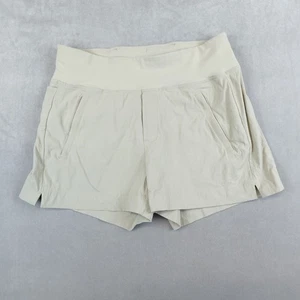 Athleta Trekkie North Short Gr. 6 beige Pull On Wandershorts Reißverschlusstaschen - Bild 1 von 7