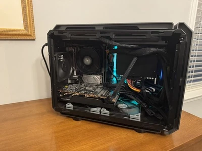 SFF Gaming PC AMD Mini ITX | RYZEN 5 5600X | RX 6650 XT | 16GB | WIndows 11 Home - Image 1 of 4