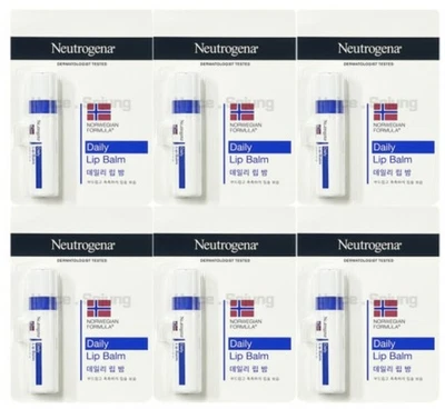 Neutrogena Daily Lip Balm 4g X 6ea - Image 1 of 4