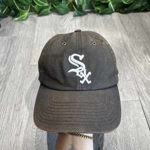 Carhartt x ‘47 Brand Chicago White Sox MLB Black Cap  Strapback Faded - Picture 1 of 7
