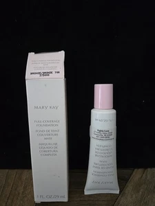 MARY KAY Full Coverage Foundation 379000 BRONZE 708 - 1.0 fl oz Discontinued NEW - Picture 1 of 1