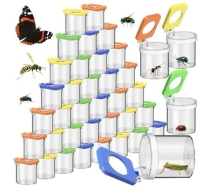 Insect Viewer for Kids Magnifier Bug Jar Science Nature Exploration, 48 pcs New - Picture 1 of 6