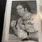 Bareknuckle boxer ROY SHAW signed pic from a magazine. 11.5cm x 18cm approx