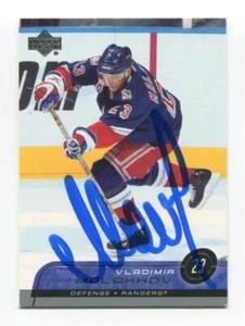2003 Upper Deck Vladmir Malakhov Signed Card Hockey Autograph AUTO #362 Rangers - Picture 1 of 2