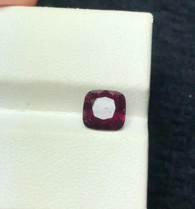 1.80 Ct Dark color Rubylight Tourmaline Origin Afghanistan - Picture 1 of 6