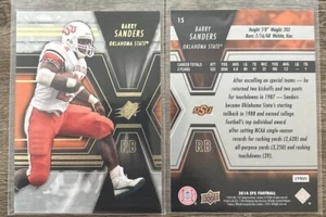 Barry Sanders 2014 Upper Deck SPx #15 Oklahoma State Lions HOF - Picture 1 of 1