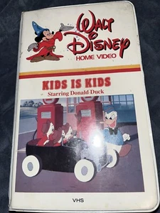 Walt Disney Home Video Kids is Kids Starring Donald Duck VHS (1961) - Picture 1 of 5