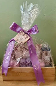 Juego de regalo especial para baño de lavanda día spa para mujer loción exfoliante baño de burbujas ¡etc! Nuevo - Imagen 1 de 10