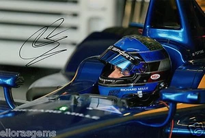Formula E Driver Nicolas Prost Hand Signed Photo 12x8" AB - Picture 1 of 1
