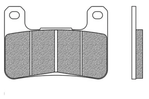 Beläge Bremse Sint Road Touring (NEW-FD0362TS) - Bild 1 von 1