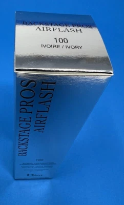 DIORSKIN AIRFLASH SPRAY FOUNDATION 70 ML/2.3 FL.OZ. #100 New In Box DISCONTINUED - Image 1 of 4