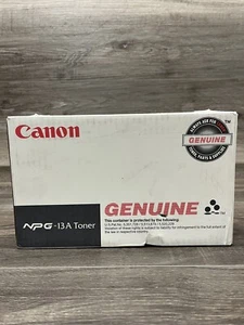 Cartucho de tóner negro Canon OEM NPG-13A 9,5 K NP6035 NP6230 1384A011AA NPG-13 NUEVO - Imagen 1 de 5