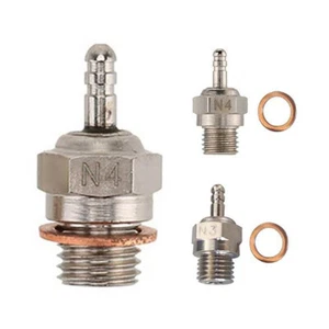 1Pcs Universal #8 Glow Plug N3 N4 Spark Nitro Engine Parts For HSP RC Car Pa-sh - Picture 1 of 12