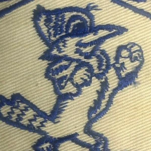 Vintage c60's-70's Central Columbia PA High School Blue Jays Embroidered Patch  - Picture 1 of 3