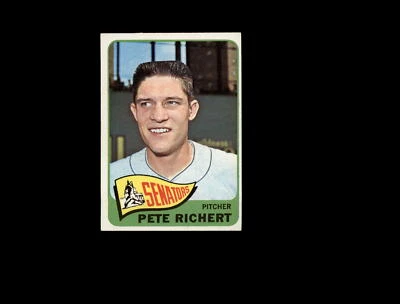 Pete Richert EX 1965 Topps 252 #D1.313511 Foto 1 de 2