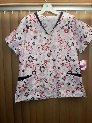 Delia Women Scrub Top 1X - Image 1 of 4