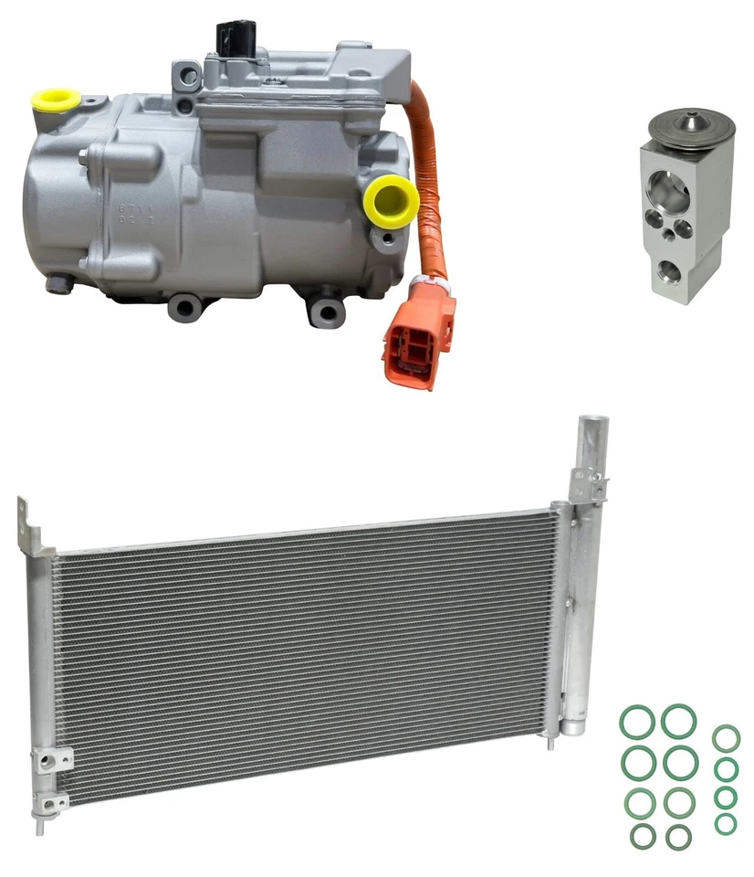 Kit de compresor de aire acondicionado RYC Reman con condensador AD-0505 para Toyota Prius V 1,8 L 2017 Foto 1 de 4