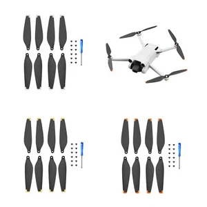 For DJI Mini 3 Pro RC Drone Propeller 6030F Props Blade Low Noise Wing 8Pcs - Picture 1 of 10