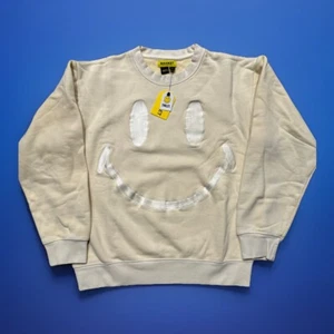 Market SMILEY Embroider Heavyweight Crewneck Sweatshirt, Brand New, Men’s Size M - Picture 1 of 6