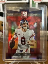 2022 Panini Donruss Elite Daniel Jones '02 Aspirations Die Cut #2002-8 SSP /5