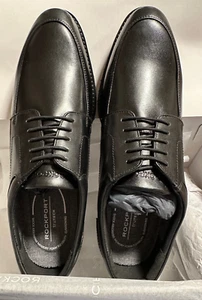 Rockport Men's Floran Oxford, 10.5 Wide (Black) - Picture 1 of 3