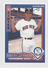 1995 Coastal Forms Toledo Mud Hens Alan Zinter #29