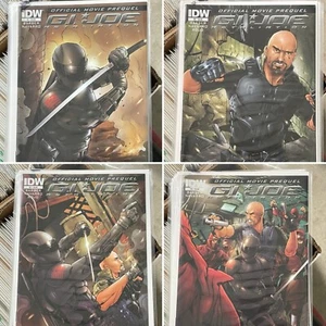 G.I. JOE RETALIATION #1 - 4 FILM UFFICIALE PREQUEL OCCHI DI SERPENTE (2012 IDW) - Foto 1 di 5