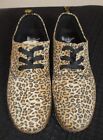 Dr. Martens Leopard Print Aldgate Sneakers, Women's Size 9/EU 41